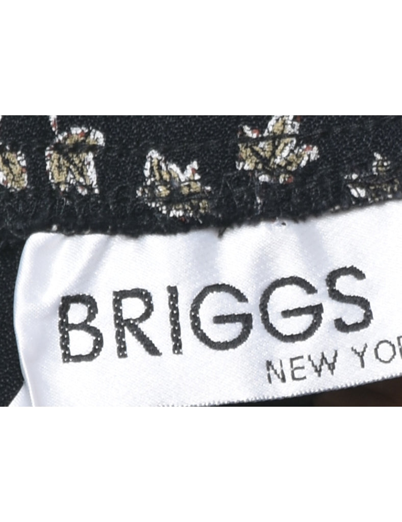 Briggs Printed Trousers - W30 L25