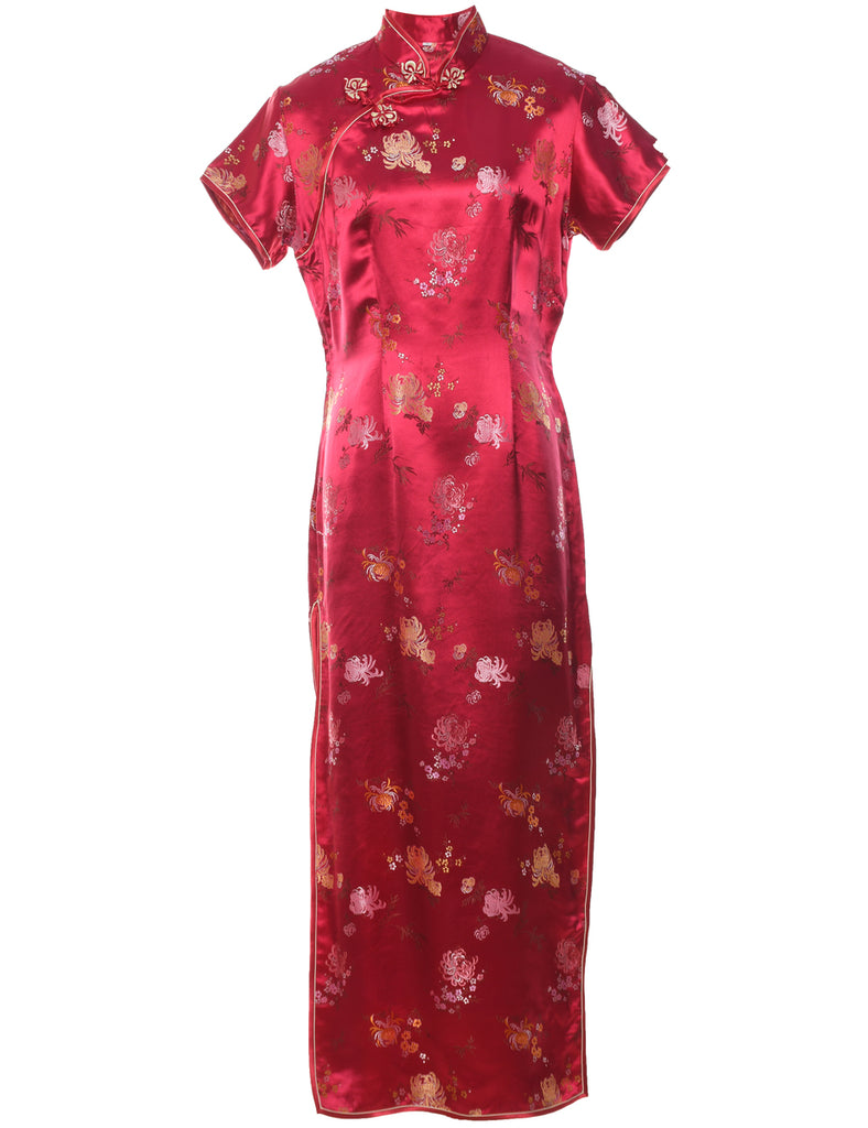 Brocade Evening Dress - L