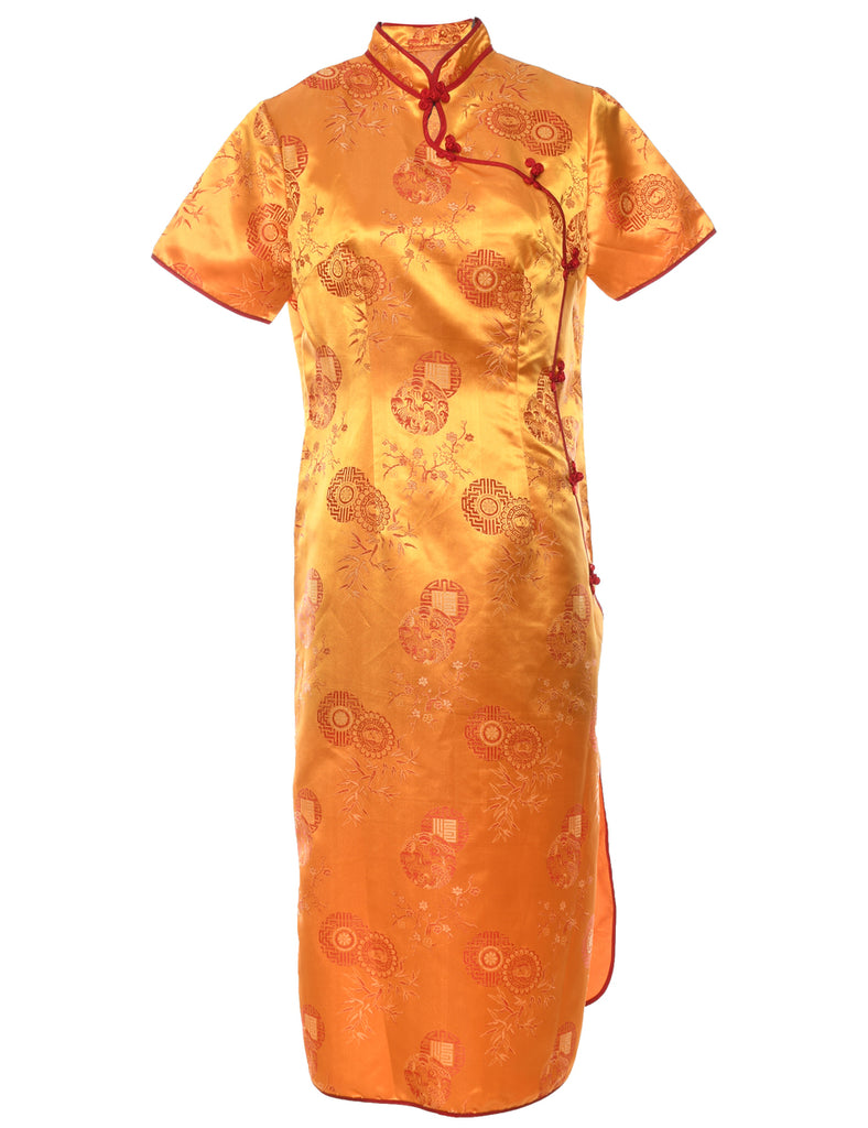 Brocade Evening Dress - L