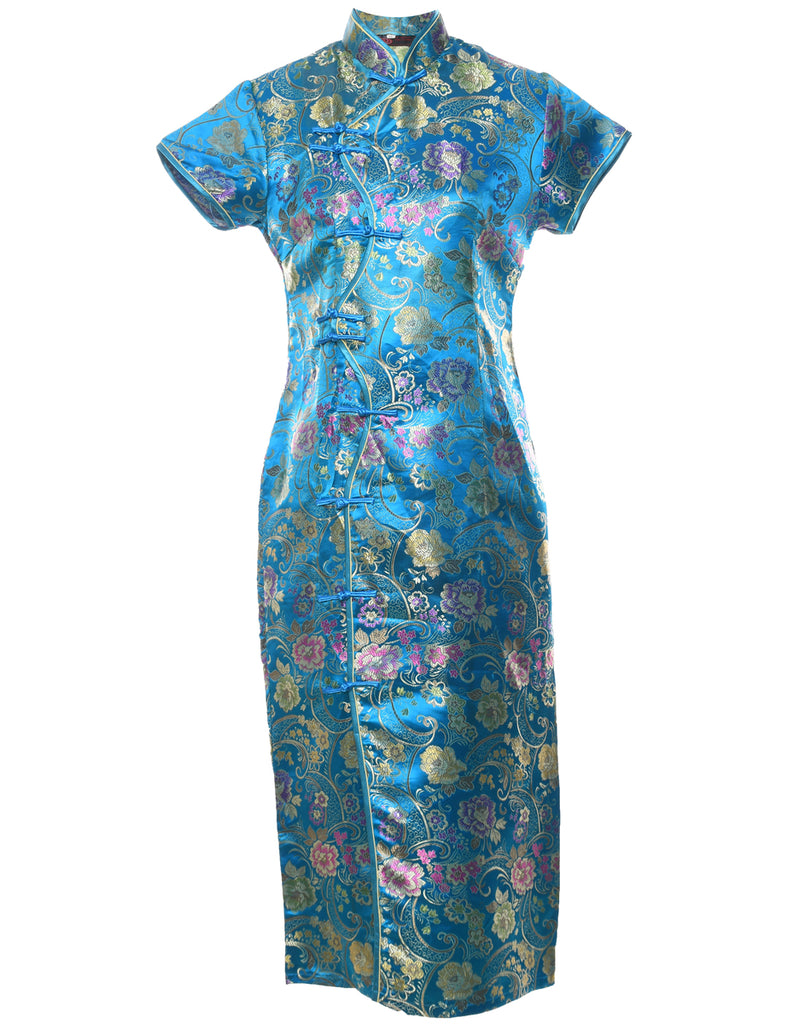 Brocade Evening Dress - L