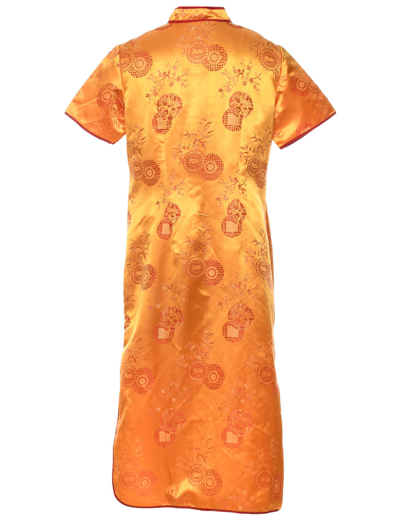Brocade Evening Dress - L