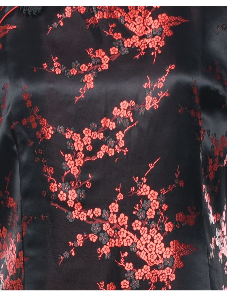 Brocade Evening Dress - L