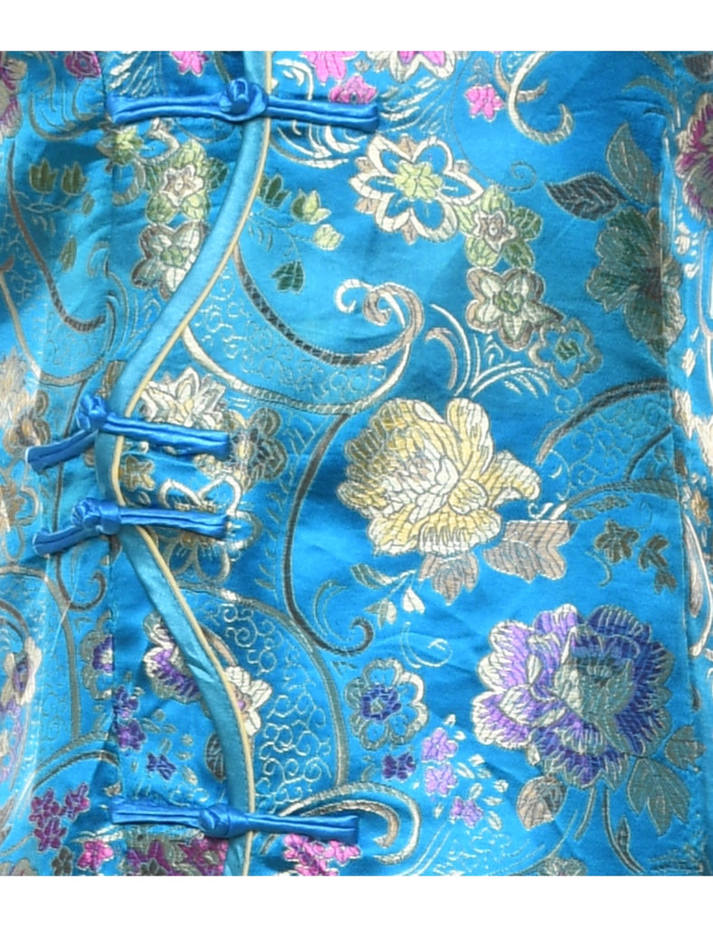 Brocade Evening Dress - L