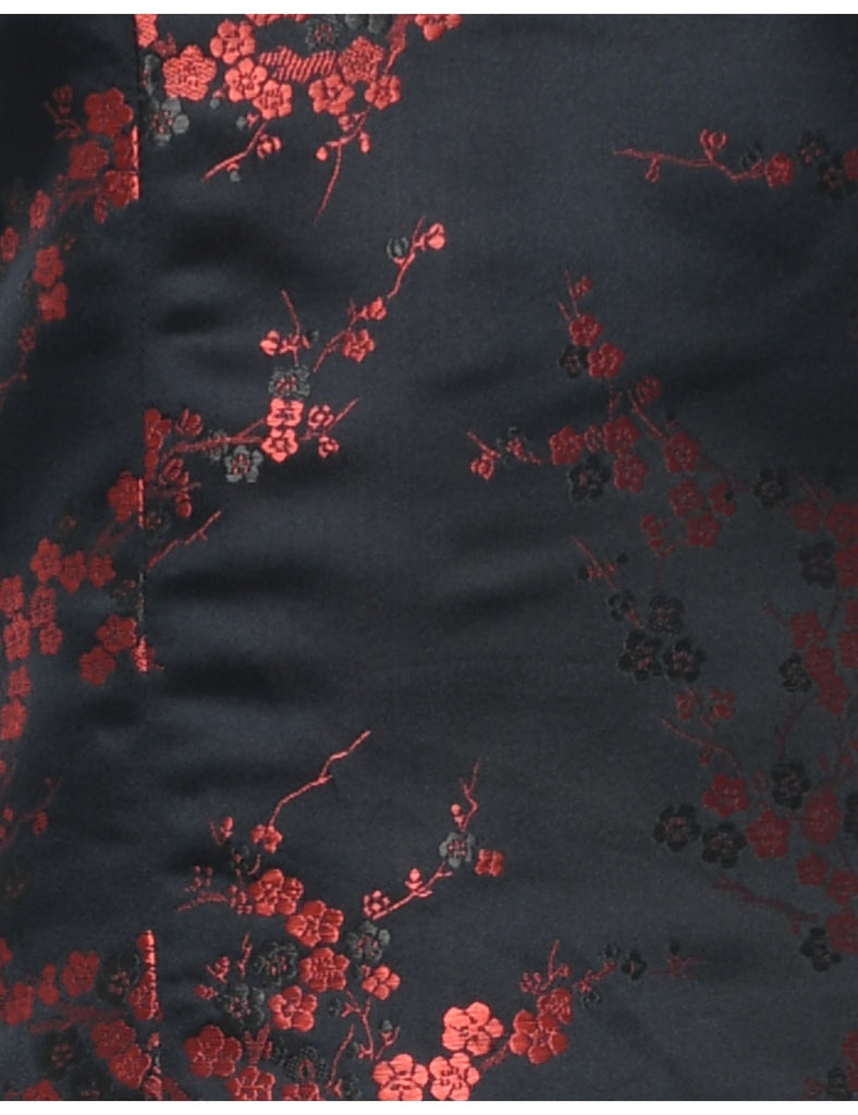 Brocade Evening Dress - L