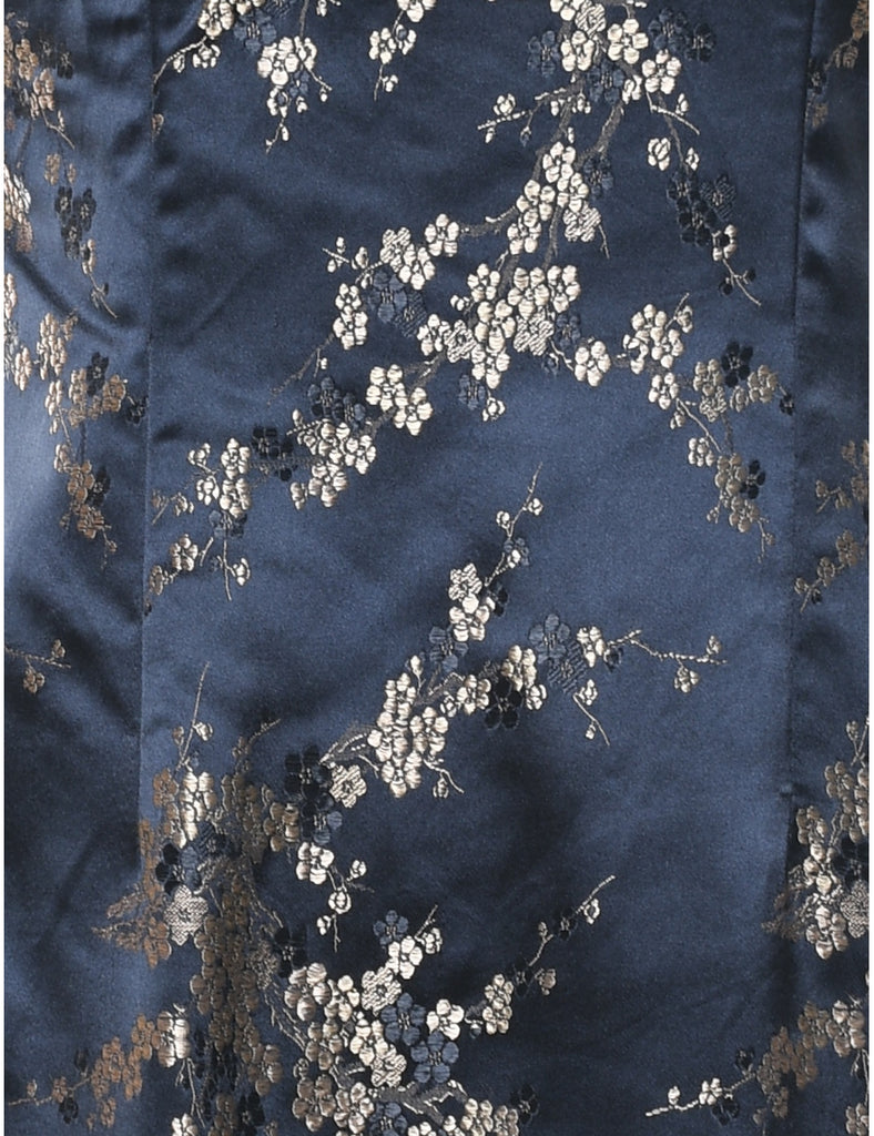 Brocade Evening Dress - L