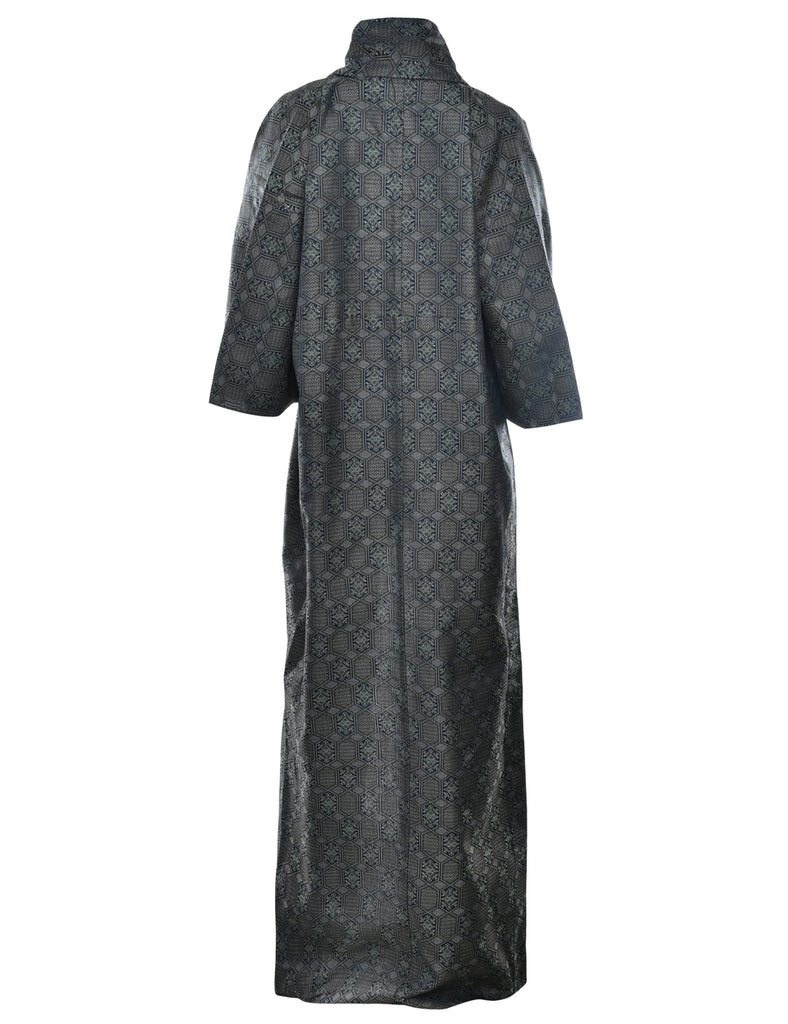 Brocade Pattern Full Length Kimono - L
