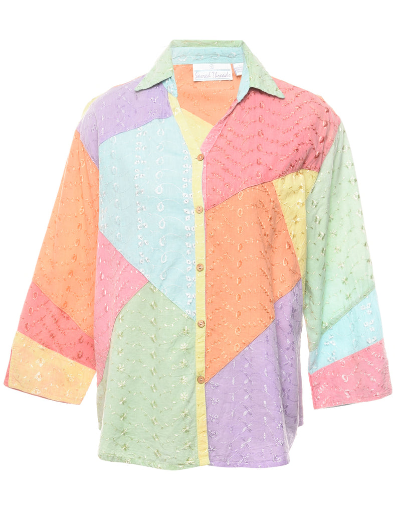 Broderie Anglaise Shirt - L