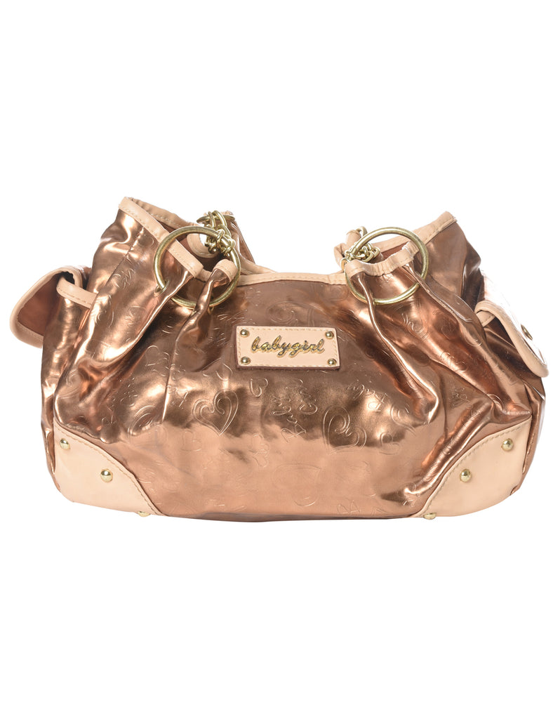 Bronze Y2K Babygirl Handbag - S