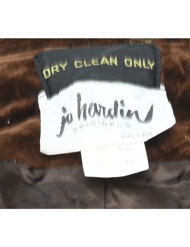 Brown Blazer - M