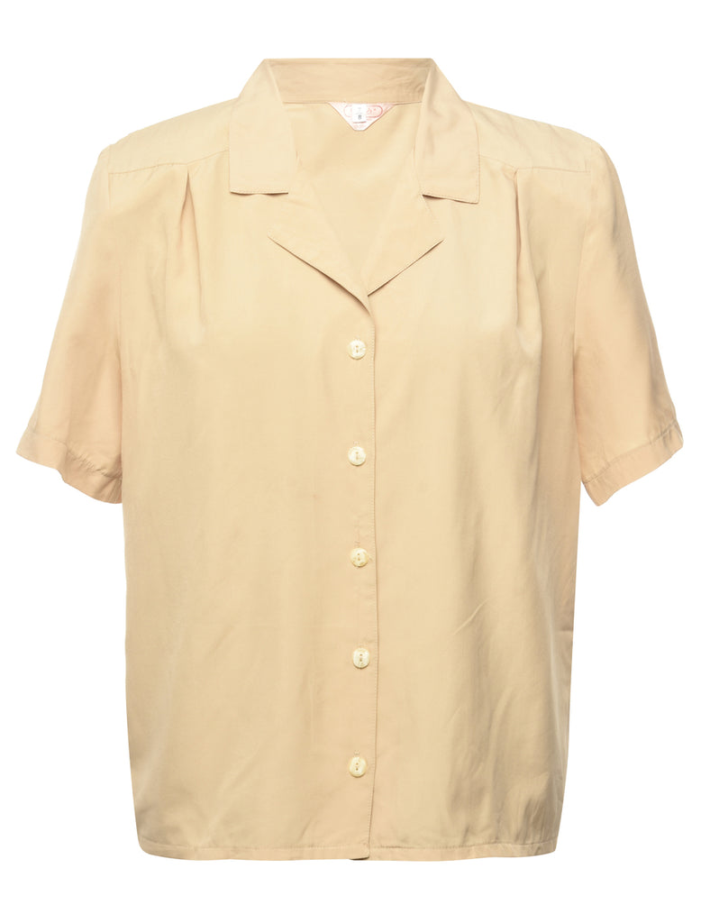 Brown Blouse - L