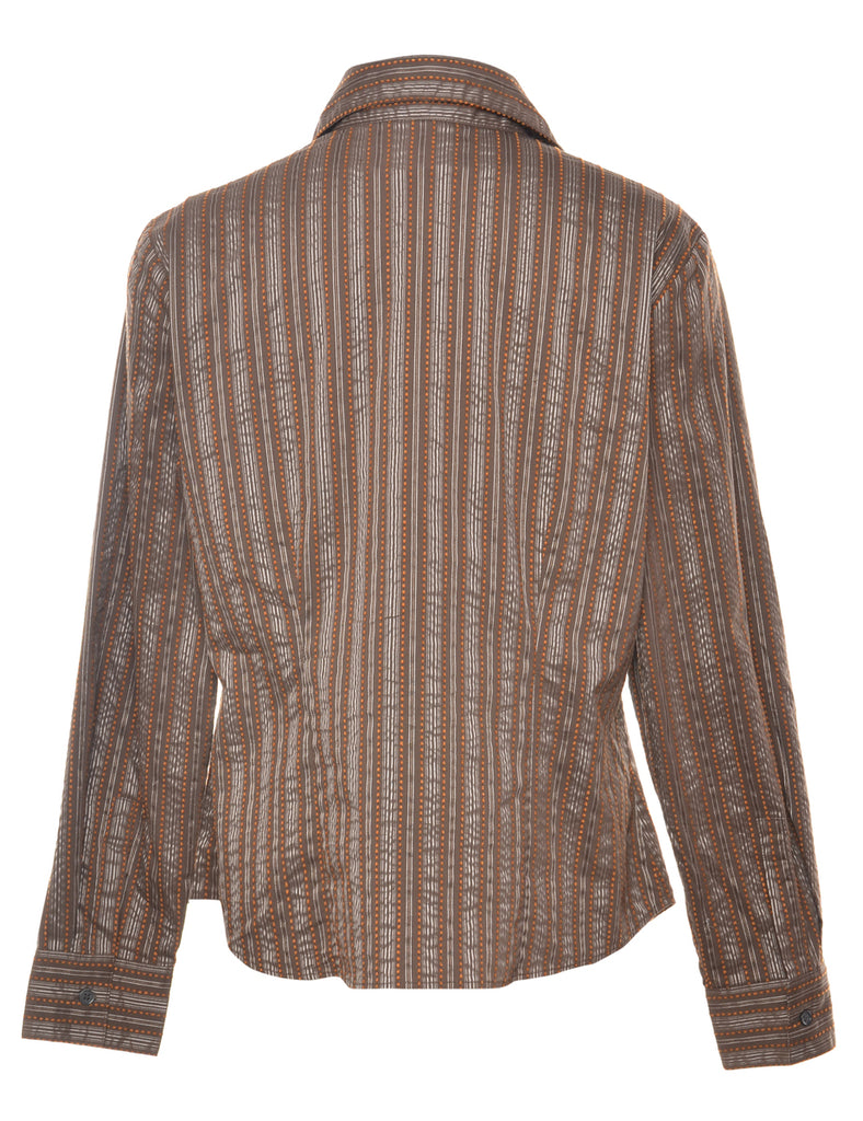 Brown Blouse - M