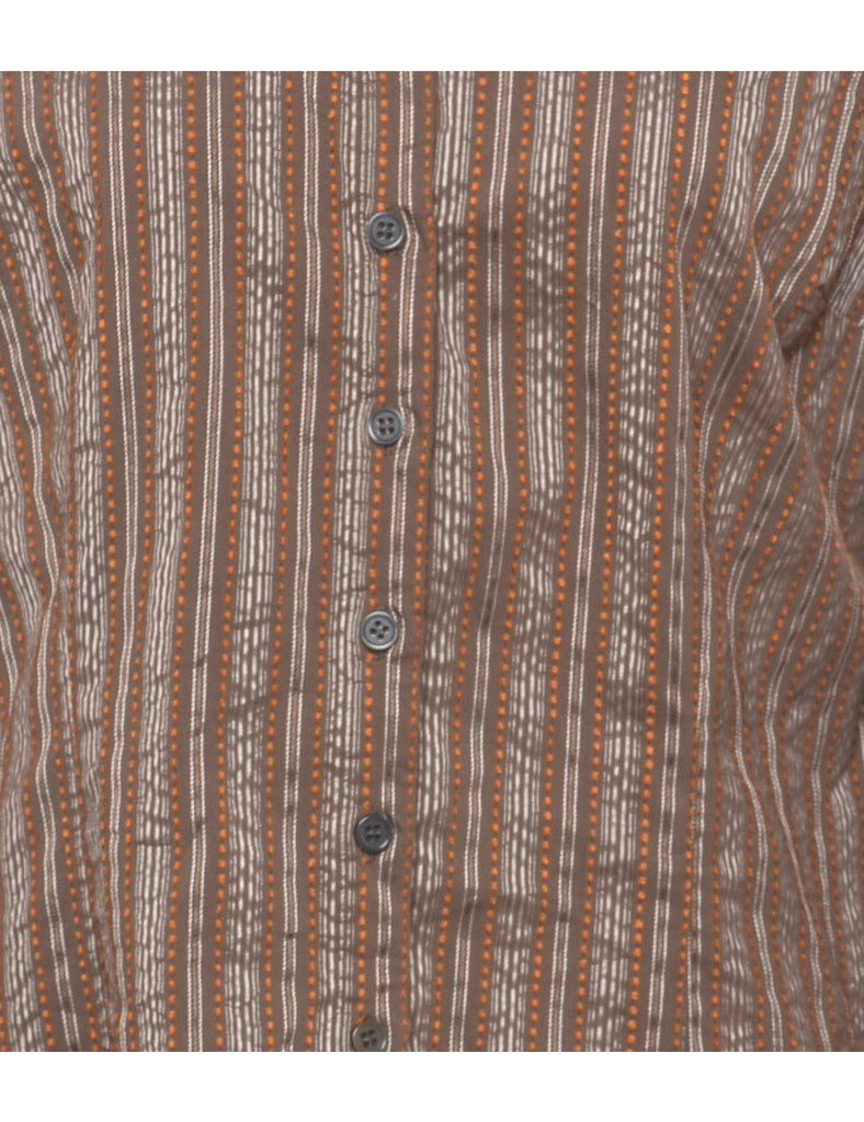 Brown Blouse - M