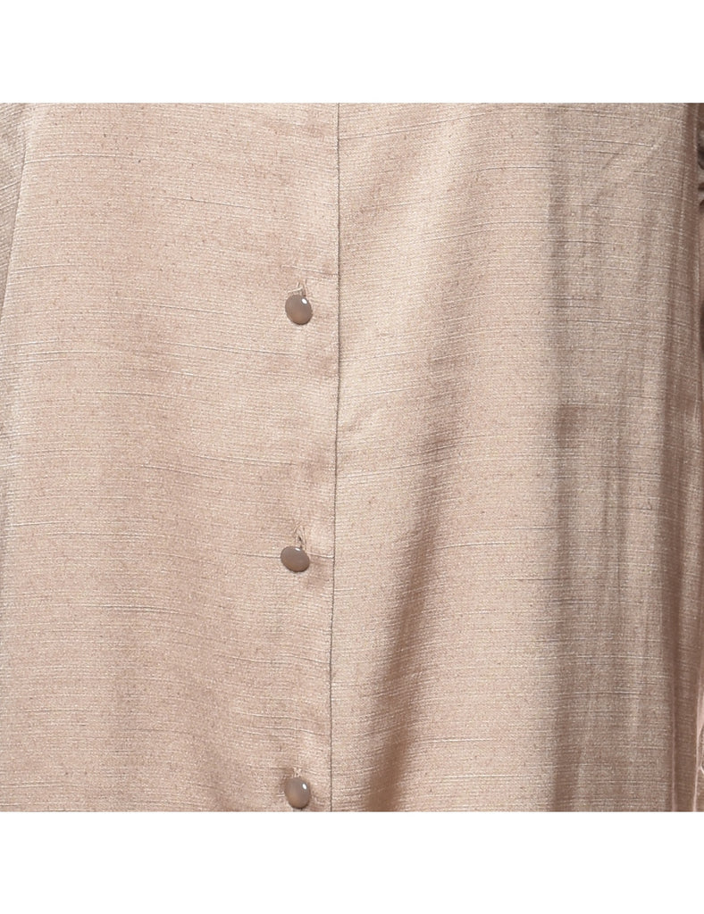 Brown Blouse - S