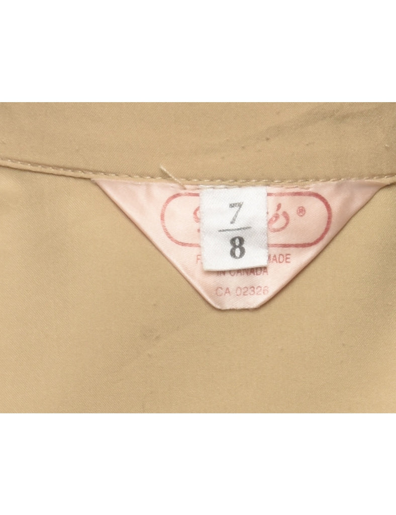 Brown Blouse - L