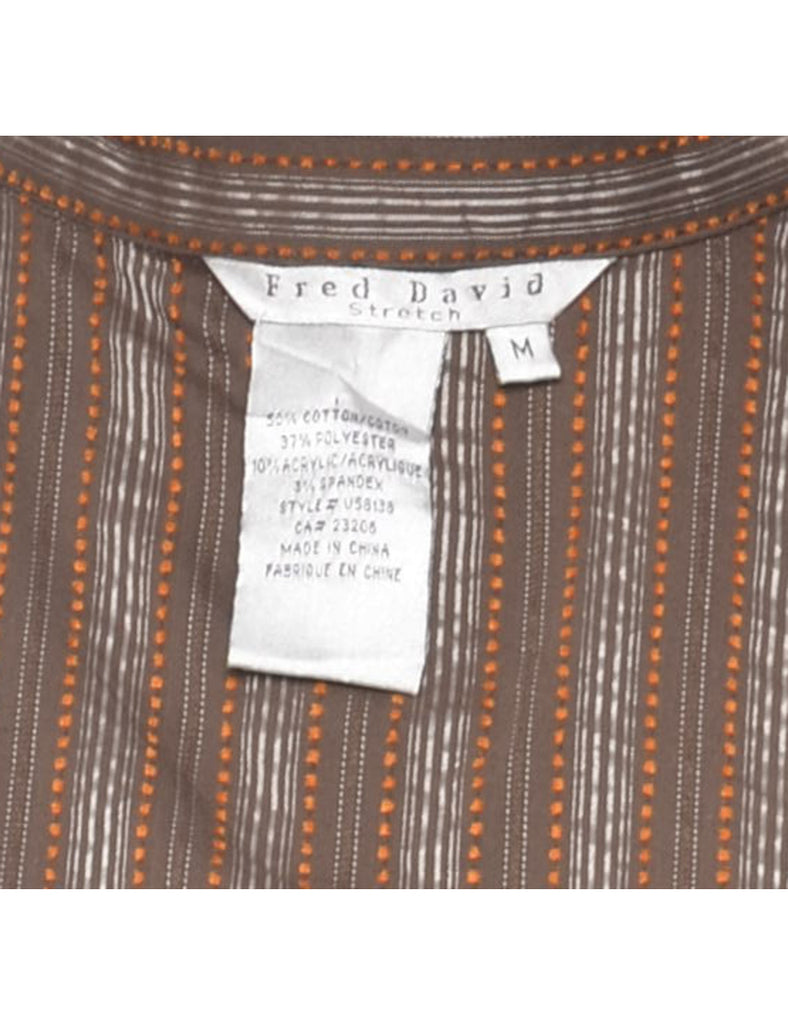 Brown Blouse - M