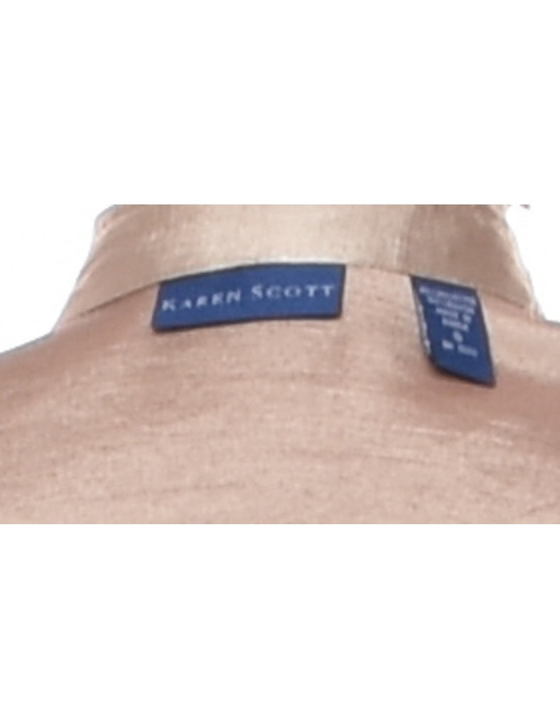 Brown Blouse - S