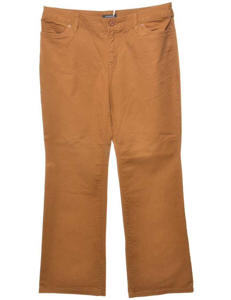 Brown Tapered Jeans - W36 L31