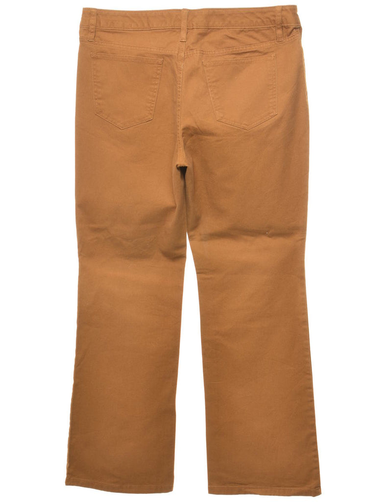Brown Tapered Jeans - W36 L31