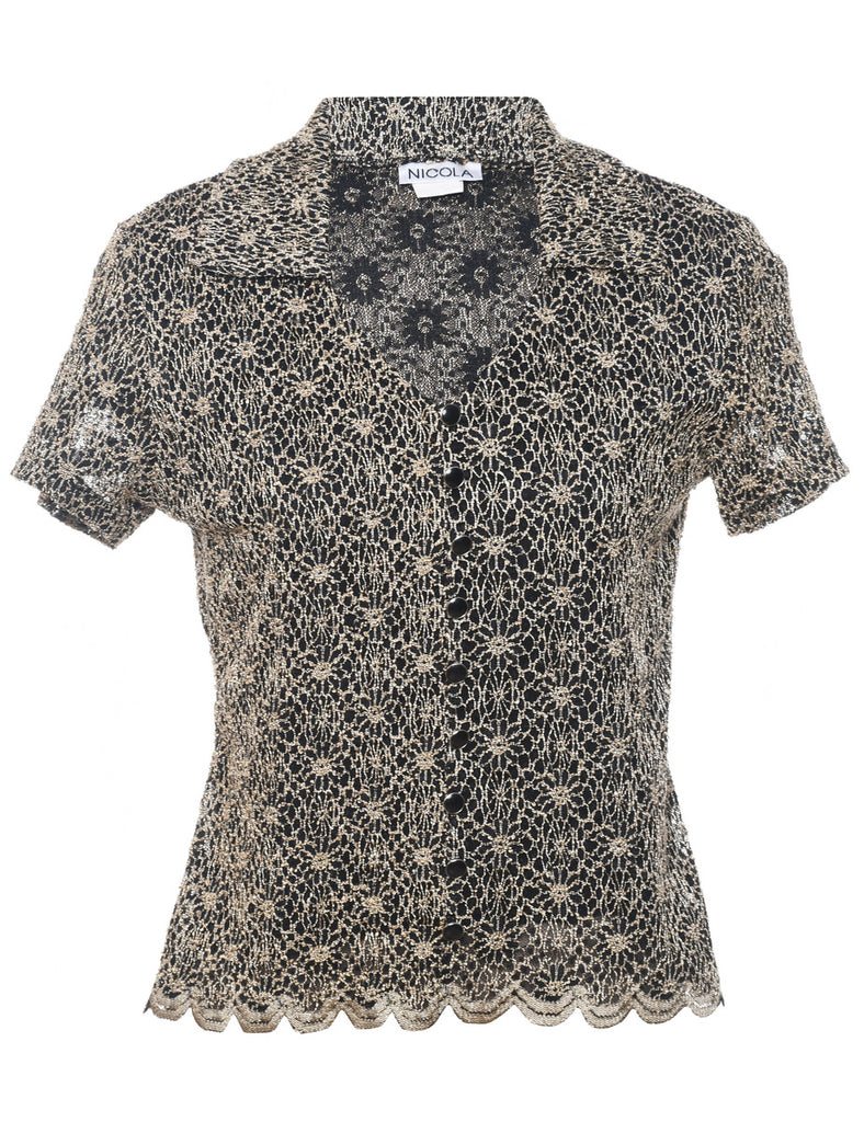 Brown Top - M