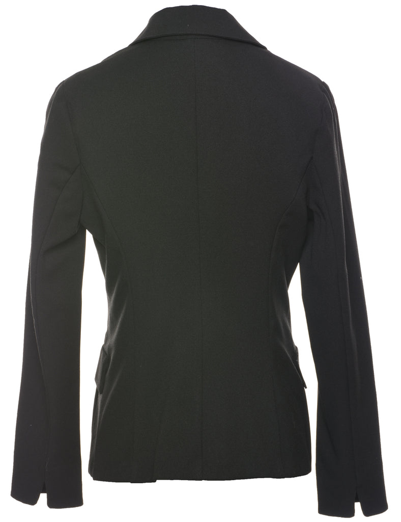 Button Front Blazer - L