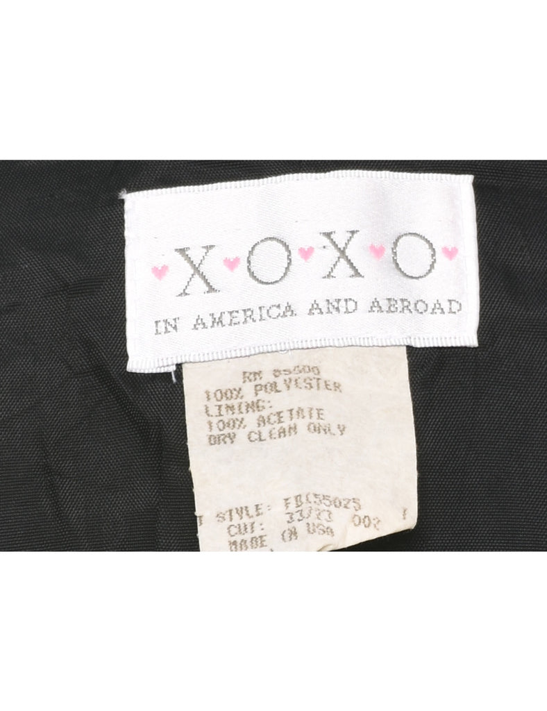 Button Front Blazer - L