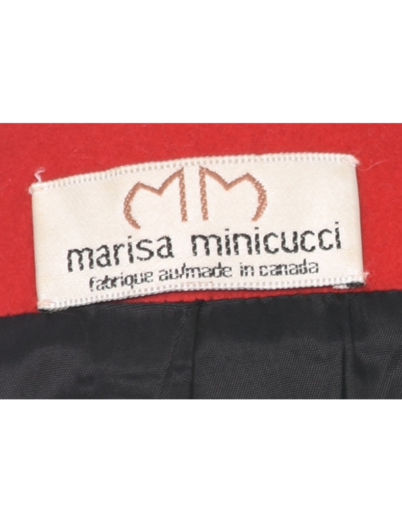 Button Front Blazer - M