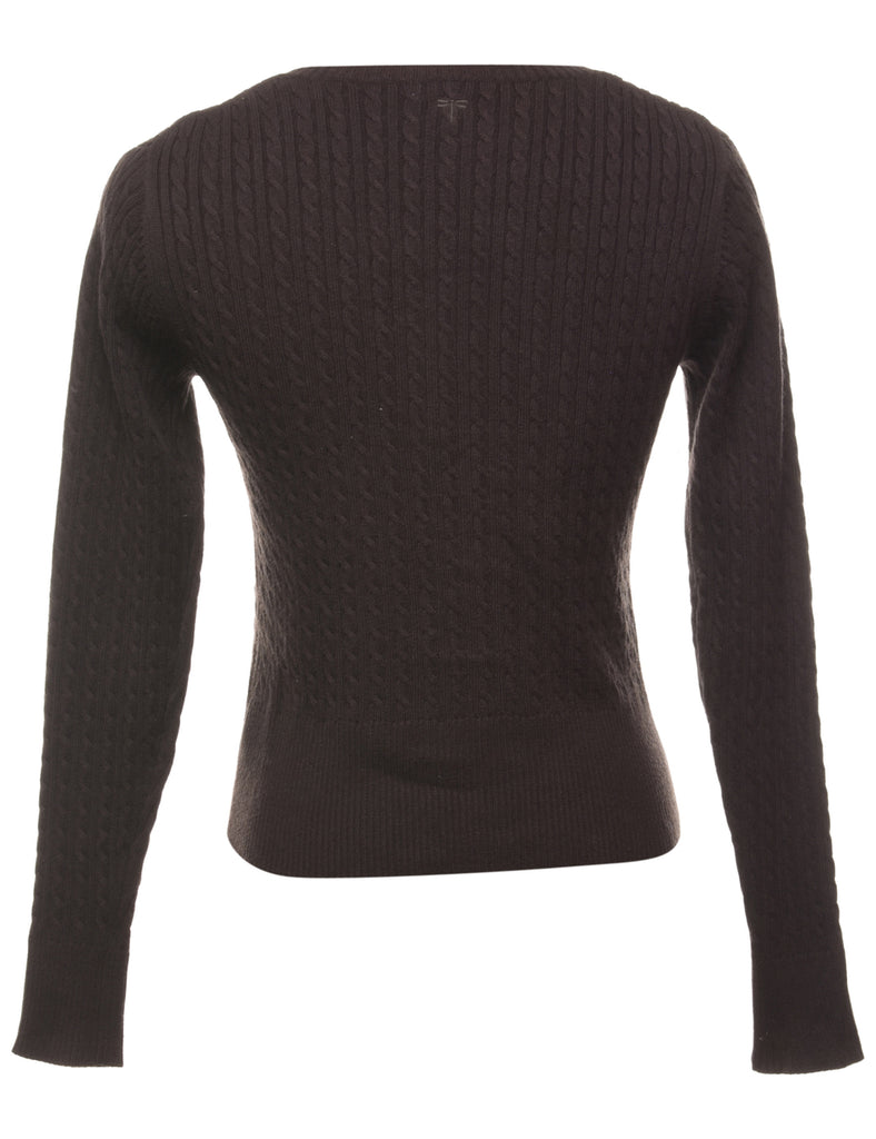 Button Front Cardigan - S