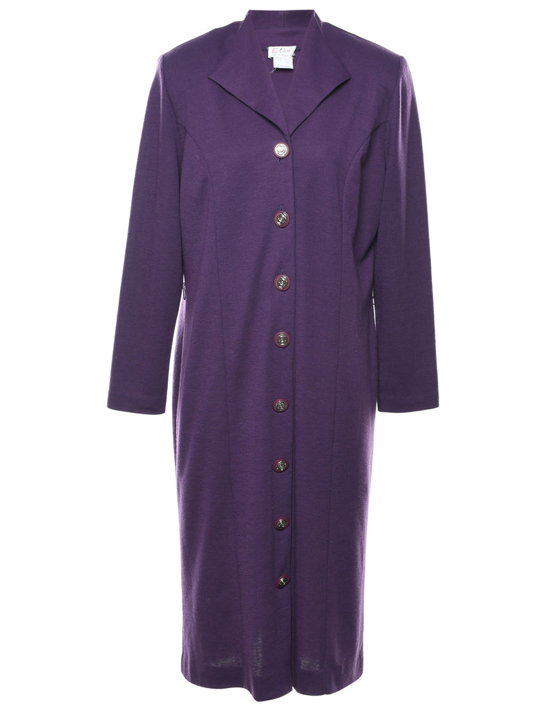 Button Front Dress - M