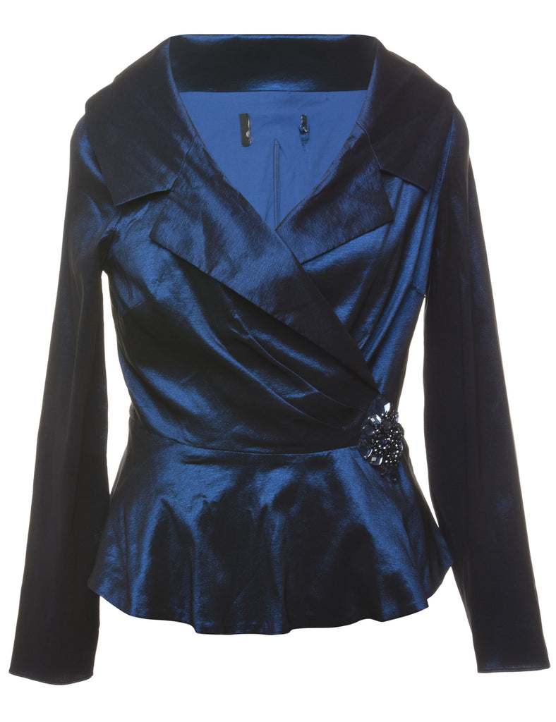 Button Front Evening Jacket - M