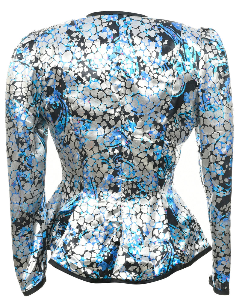 Button Front Evening Jacket - S