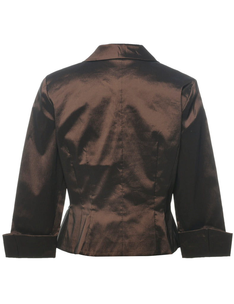 Button Front Evening Jacket - M