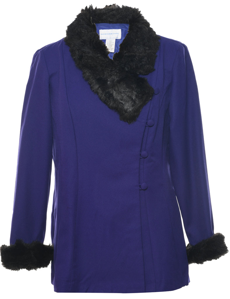 Button Front Jacket - L