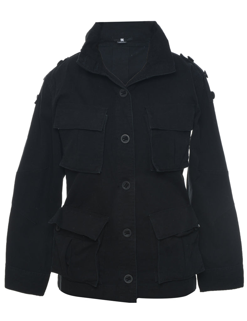 Button Front Jacket - S