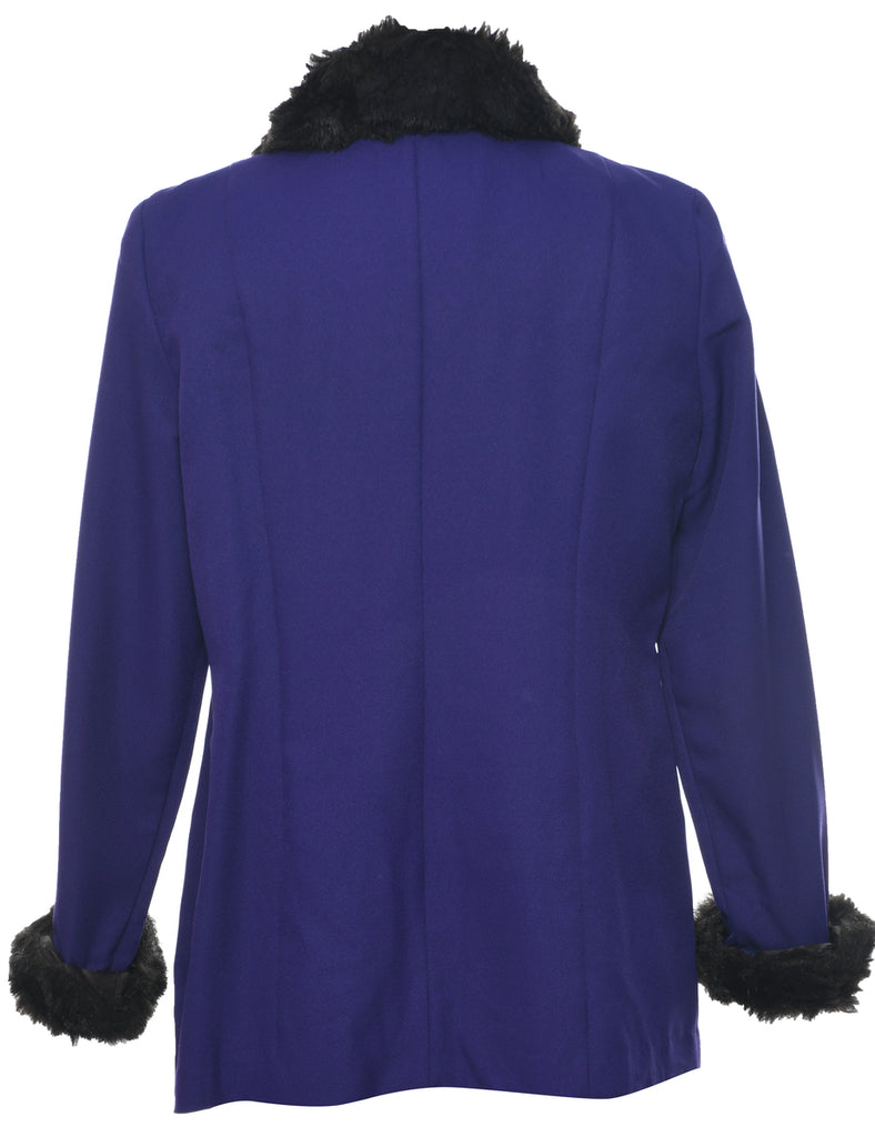 Button Front Jacket - L