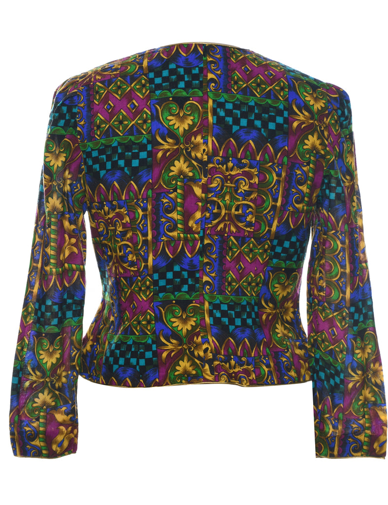 Button Front Jacket - M