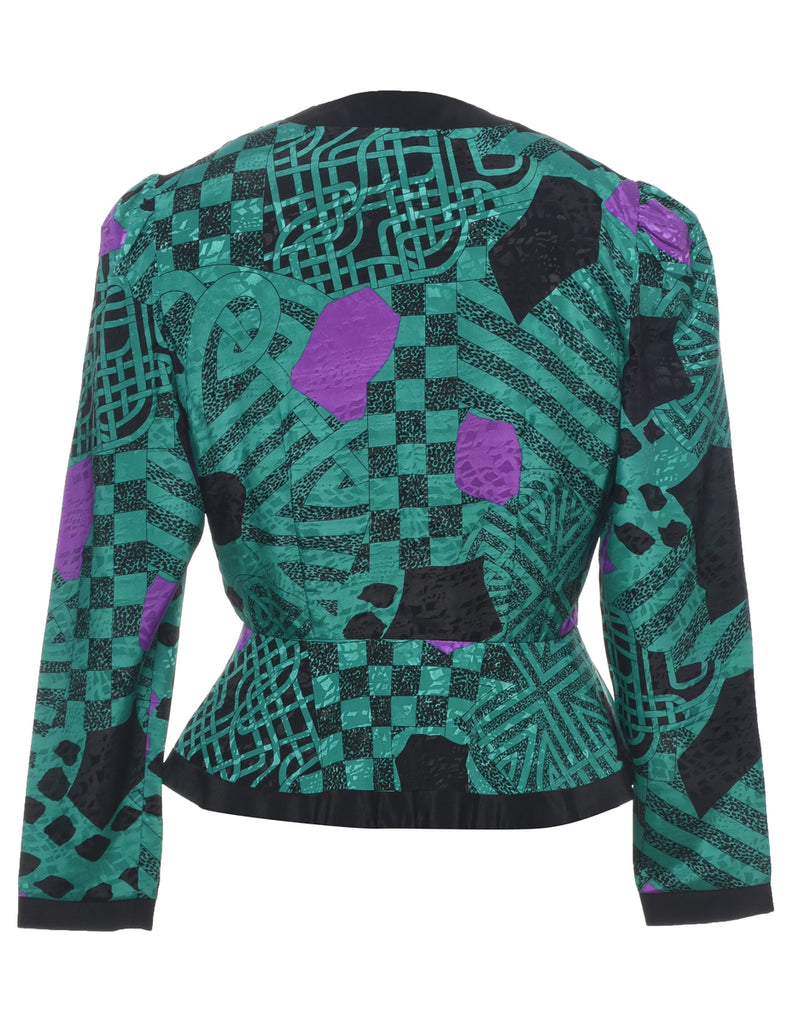 Button Front Jacket - M