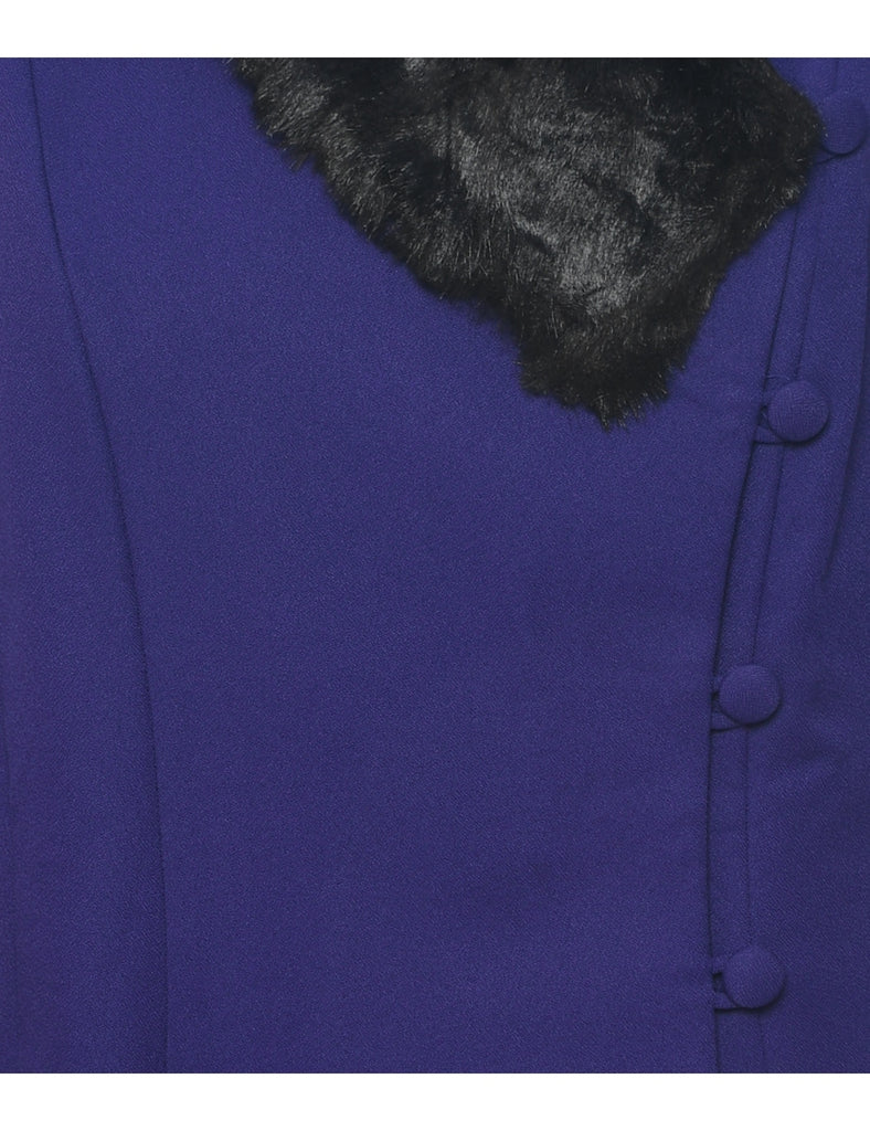 Button Front Jacket - L