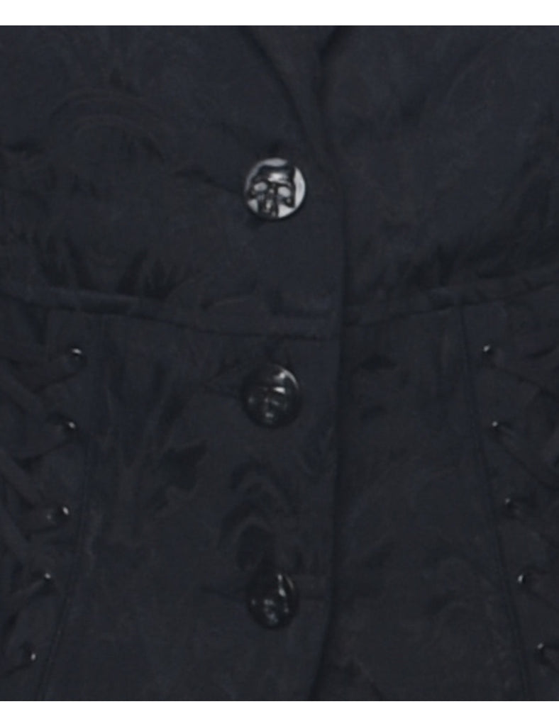 Button Front Jacket - M