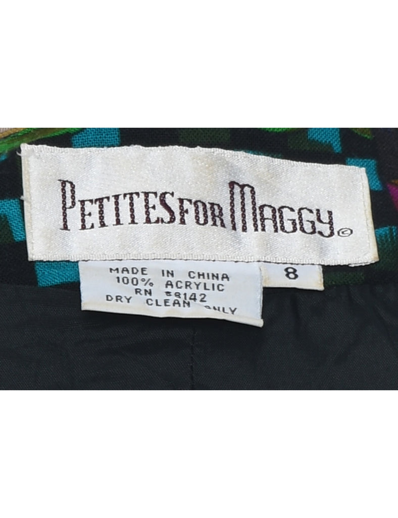 Button Front Jacket - M
