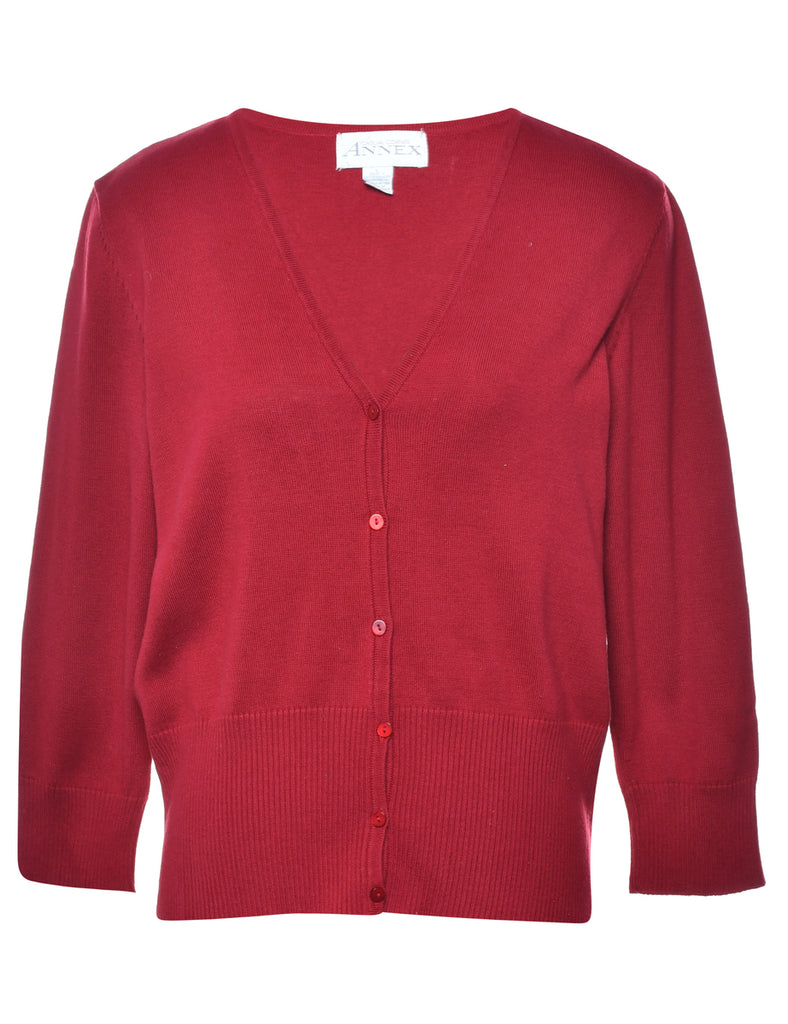 Button Through Cardigan - L