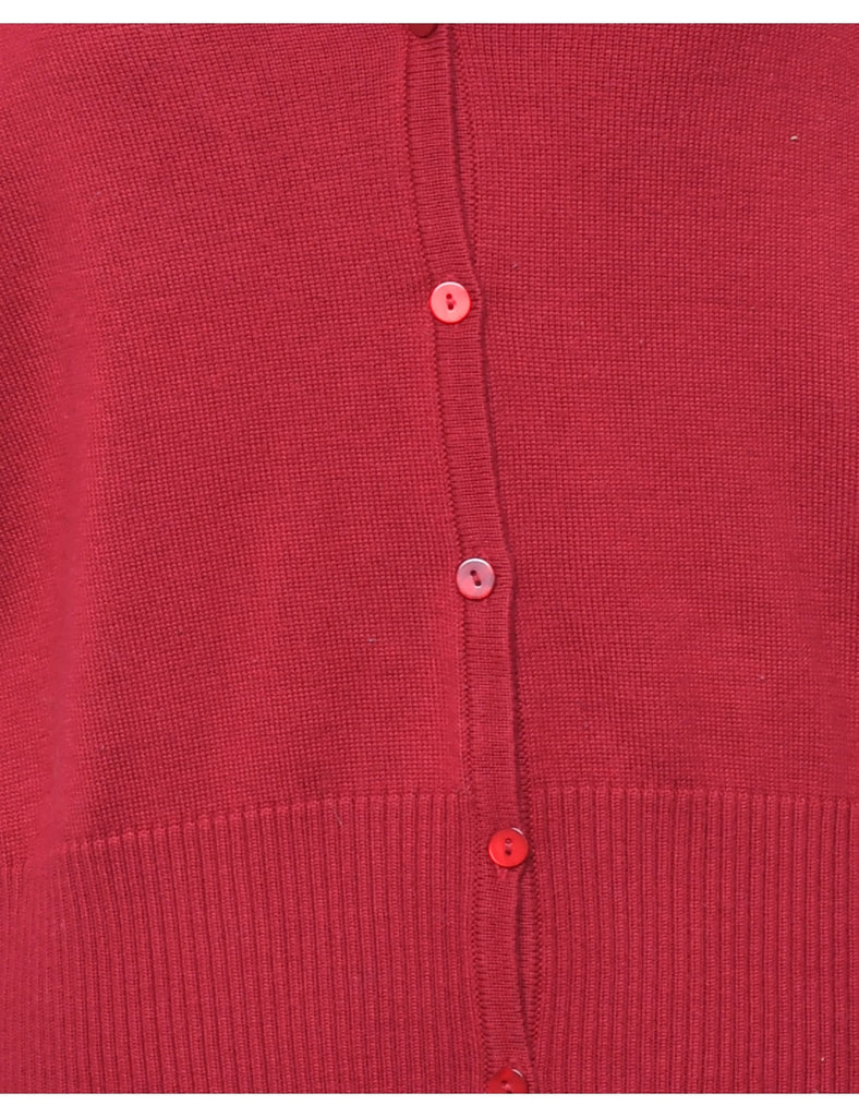 Button Through Cardigan - L