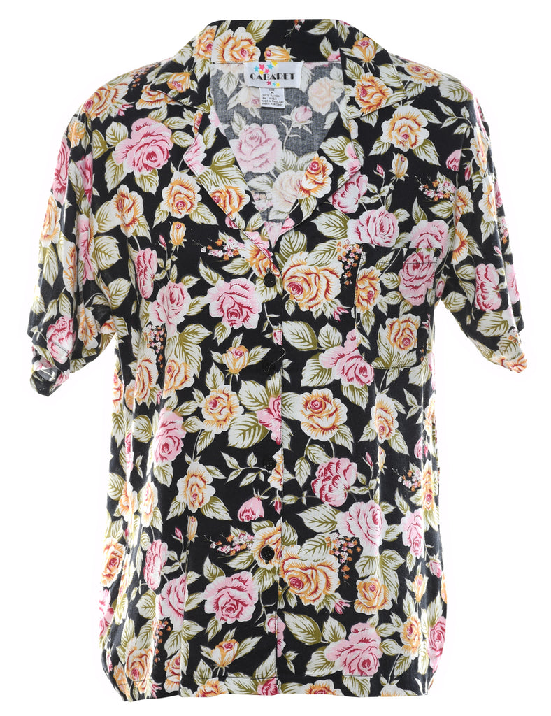 Cabaret Floral Blouse - M
