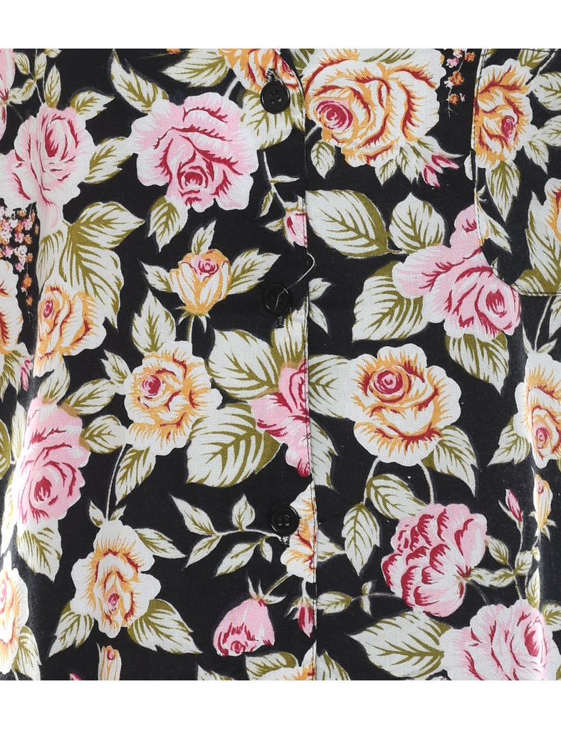 Cabaret Floral Blouse - M