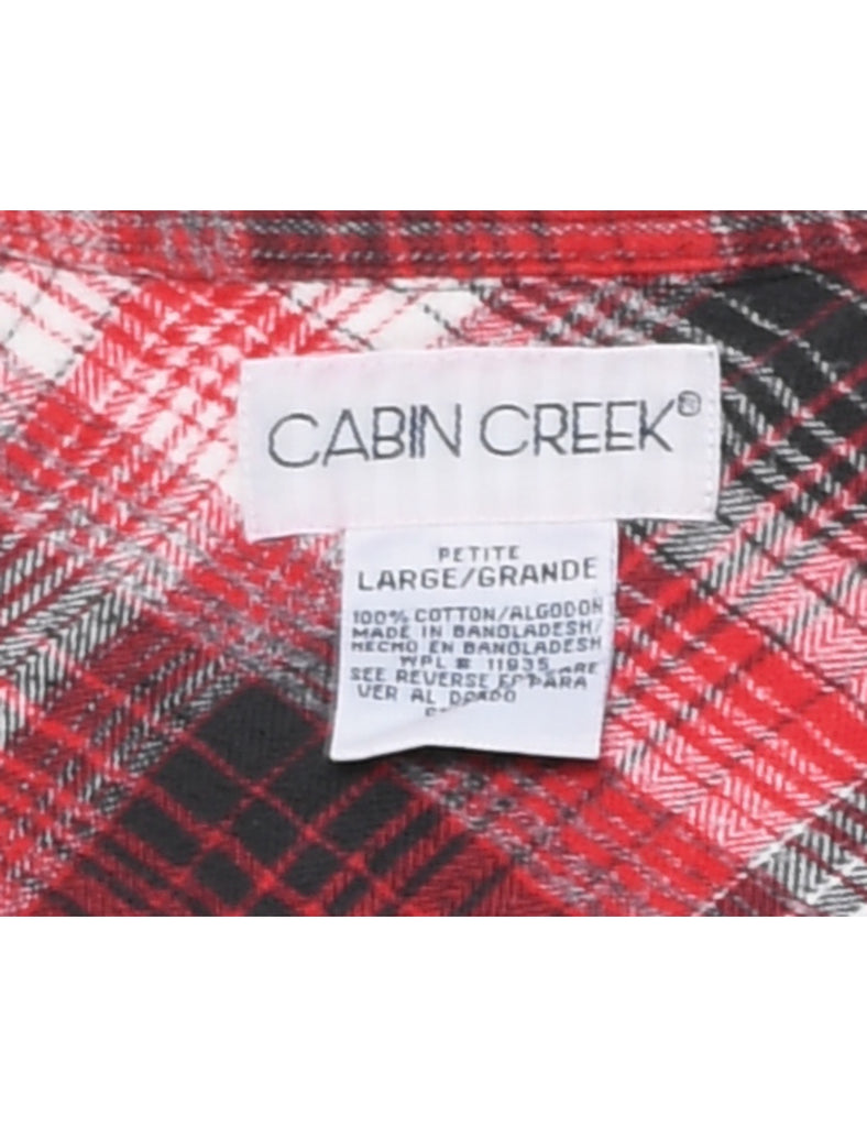 Cabin Creek Checked Shirt - L