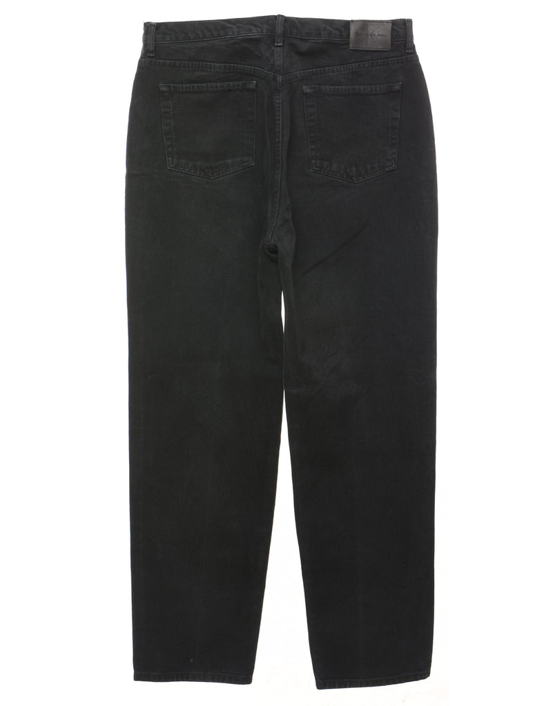 Calvin Klein Black Classic Tapered Jeans - W34 L32