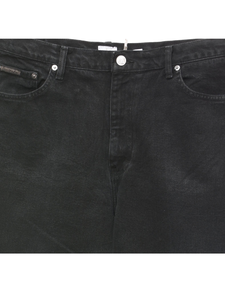 Calvin Klein Black Classic Tapered Jeans - W34 L32