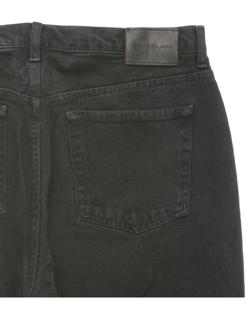 Calvin Klein Black Classic Tapered Jeans - W34 L32