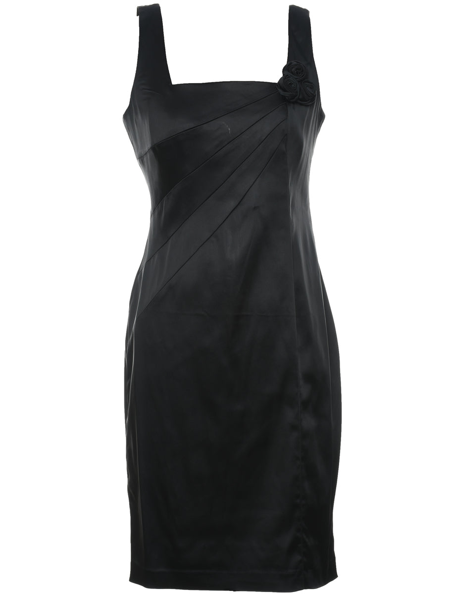 Women's Calvin Klein Calvin Klein Black Dress Black, M | Beyond Retro Women's Calvin Klein Calvin Klein Black Dress Black, M | Beyond Retro
