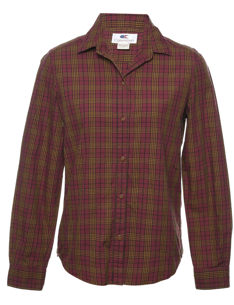 Calvin Klein Checked Shirt - L