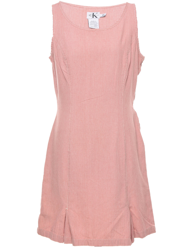 Calvin Klein Dogtooth Checks Dress - M